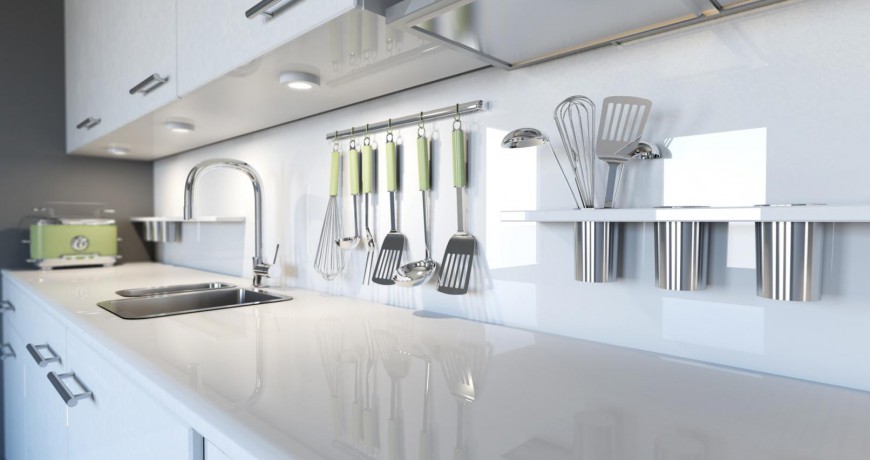 White Splash Back