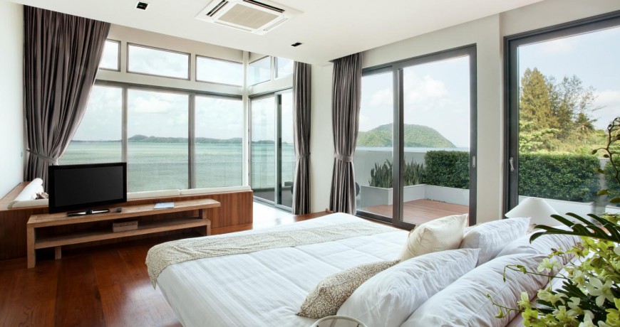 Bedroom Glass Walls