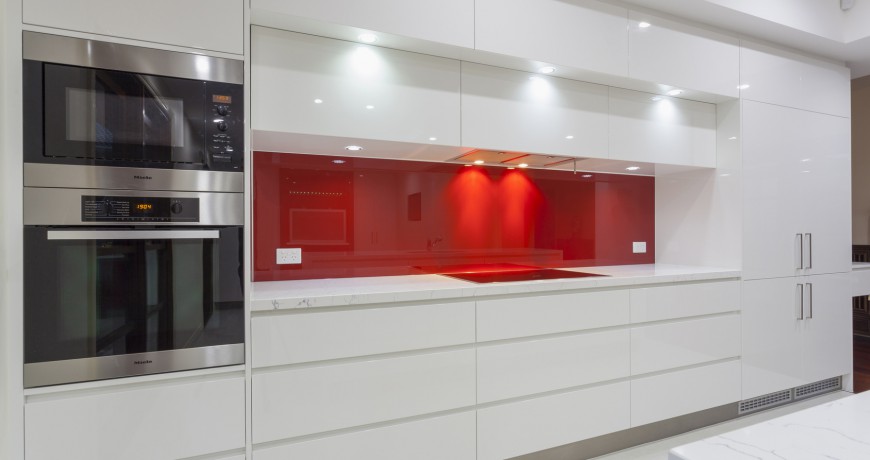 Red Splashback